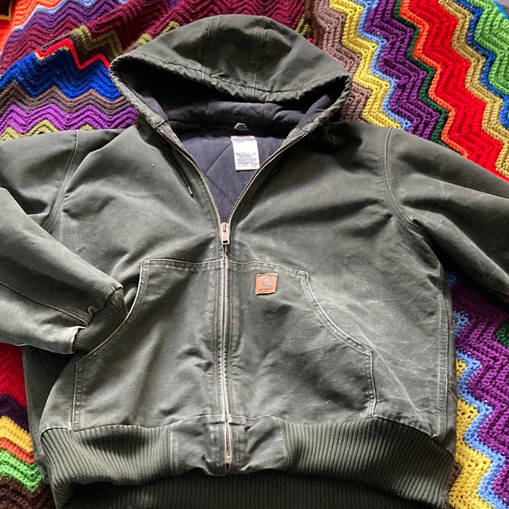 Vintage Hooded Carhartt Jacket